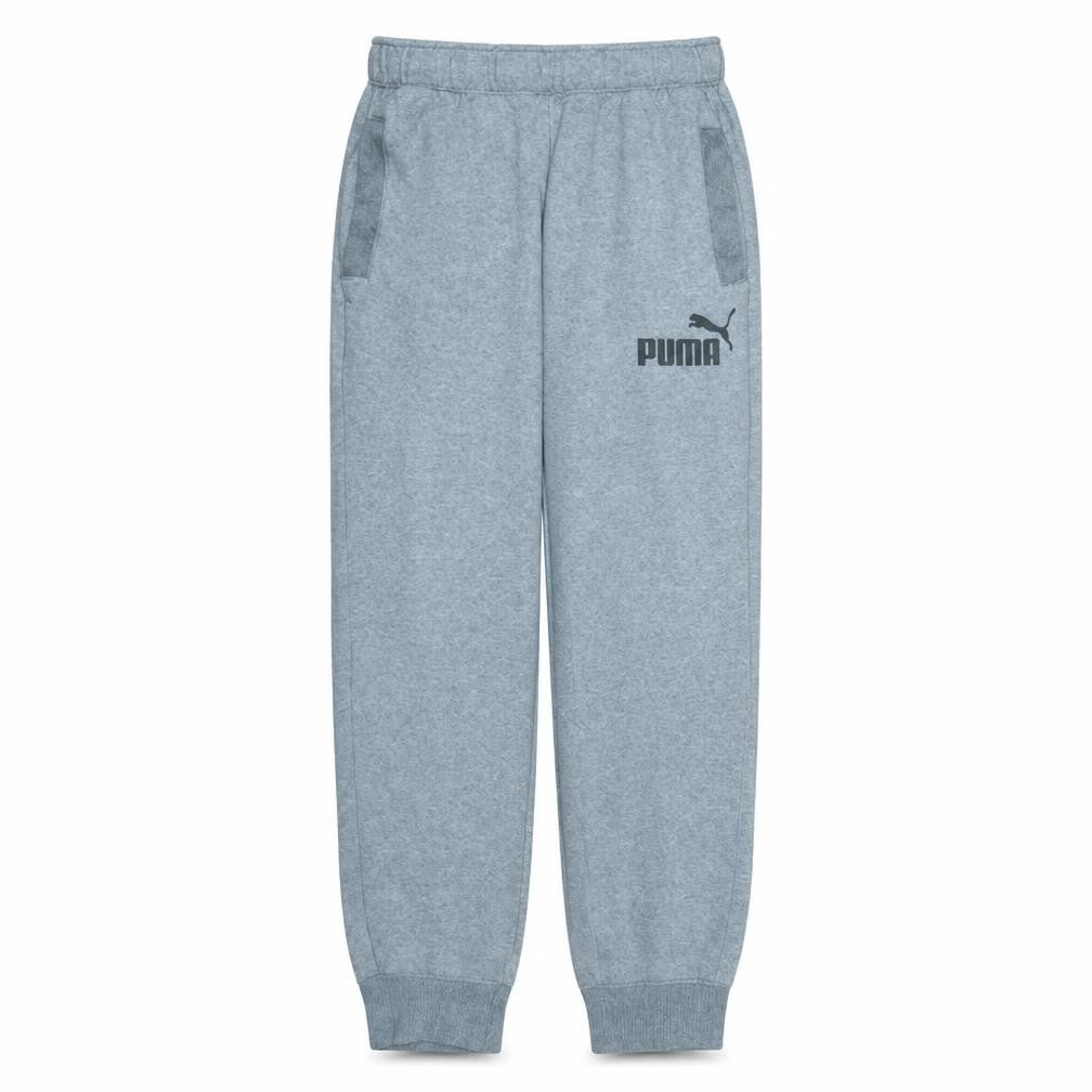 Puma Men Grey Small Sweatpants Trousers Elastic Waist Jogger