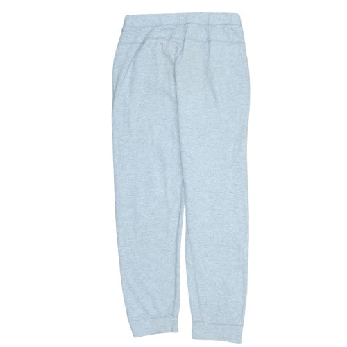 The North Face Boys Grey Jogger Sweatpants L Fleece Cotton Blend