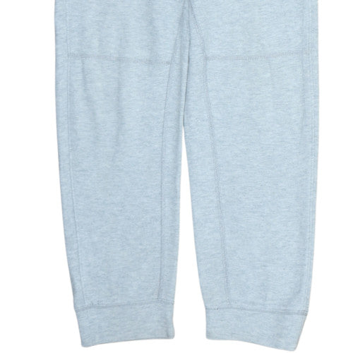 The North Face Boys Grey Jogger Sweatpants L Fleece Cotton Blend