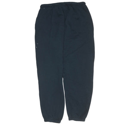 Brand and care label for Jordan Men's Black Fleece Sweatpants Medium Elastic Waist