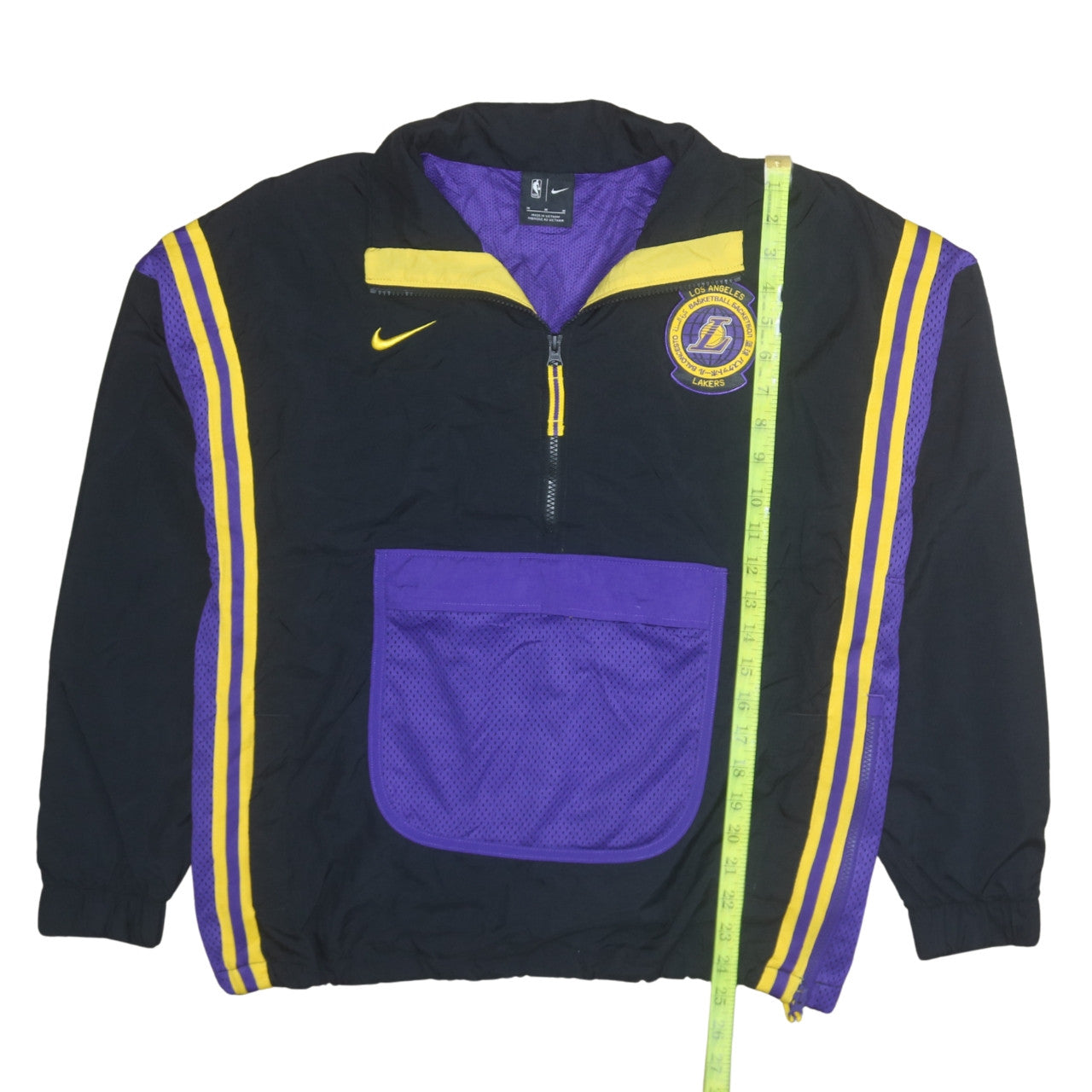 Nike Men’s Black Los Angeles Lakers Windbreaker Jacket M
