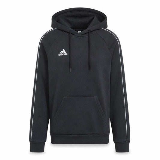 Adidas Men’s Black Small Pullover Hoodie Fleece Sportswear