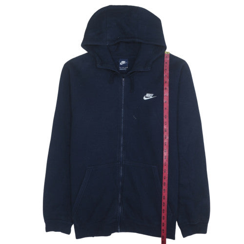 Nike Men’s Blue Full Zip Hoodie XL Fleece Sports Sweatshirt