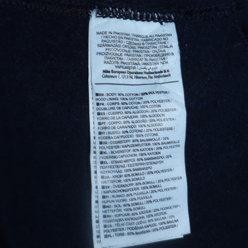 Nike Men’s Blue Full Zip Hoodie XL Fleece Sports Sweatshirt