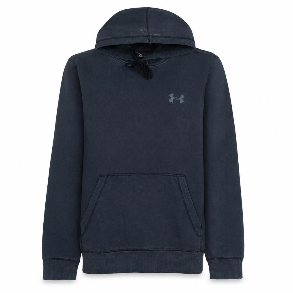 Under Armour Men’s Black Pullover Hoodie L ColdGear Fitted Fleece