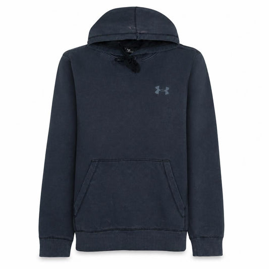 Under Armour Men’s Black Pullover Hoodie L ColdGear Fitted Fleece