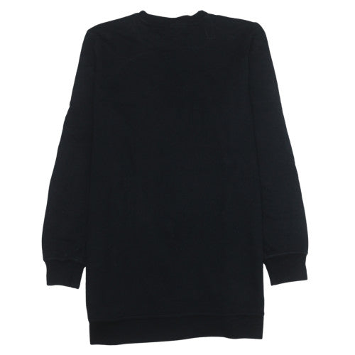 Nike Men Black Dri-FIT Pullover Crew Neck Sweatshirt Size L