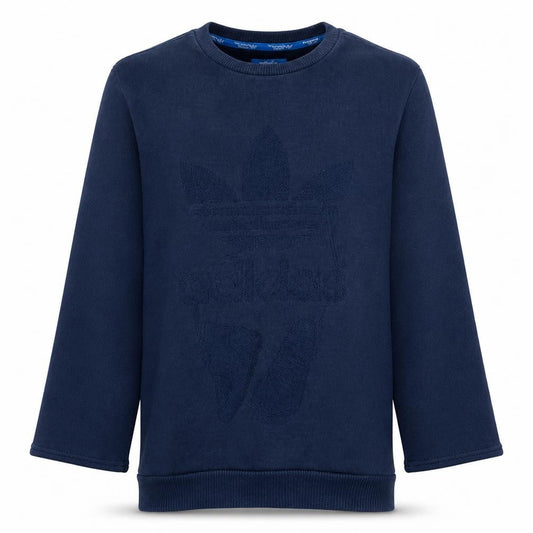Adidas Men's Blue Crew Neck Pullover Sweatshirt Size M