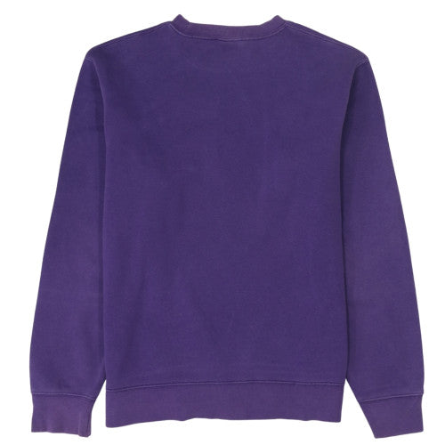 Russell Women Purple Crew Neck Pullover Sweatshirt Medium