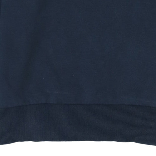 Hugo Boss Mens Blue Crew Neck Logo Sweatshirt Size M