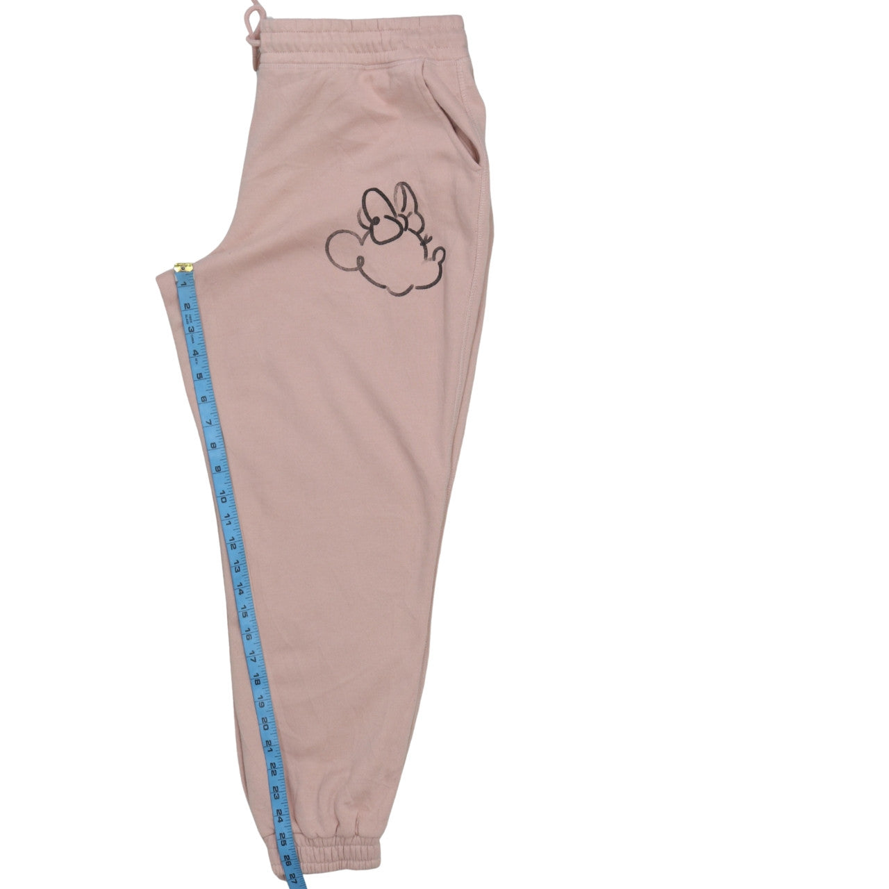 Primark Disney Women Pink Minnie Mouse Jogger Trousers L