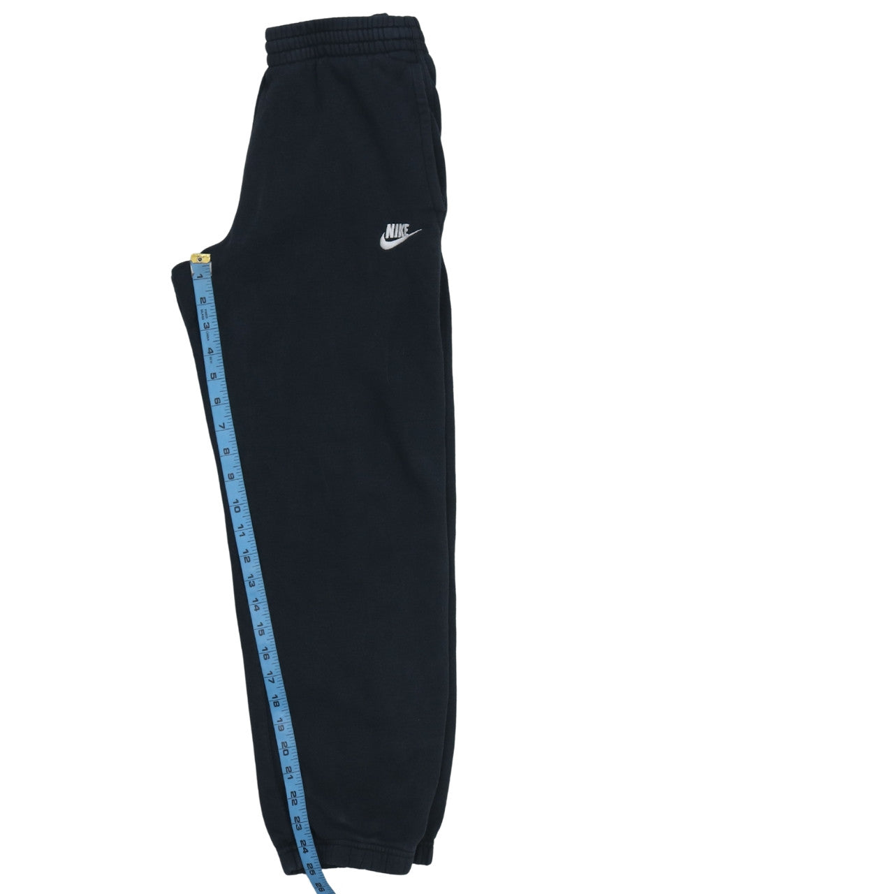 Nike Boys Black Jogger Sweatpants 12-13 Years Fleece Elastic Waist Activewear