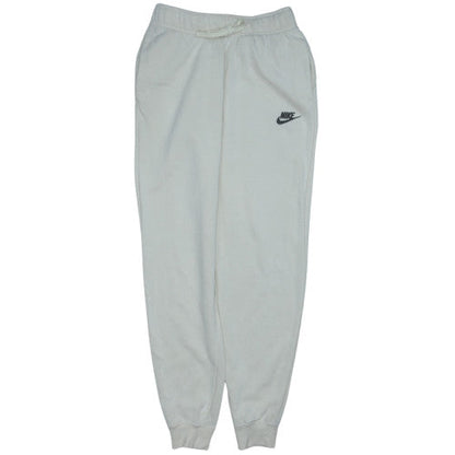 Nike Womens White XS Jogger Sweatpants Elastic Waist Drawstring
