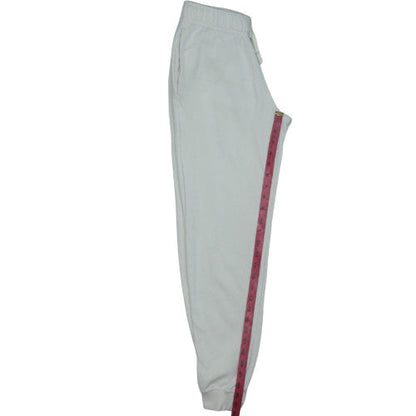 Nike Womens White XS Jogger Sweatpants Elastic Waist Drawstring