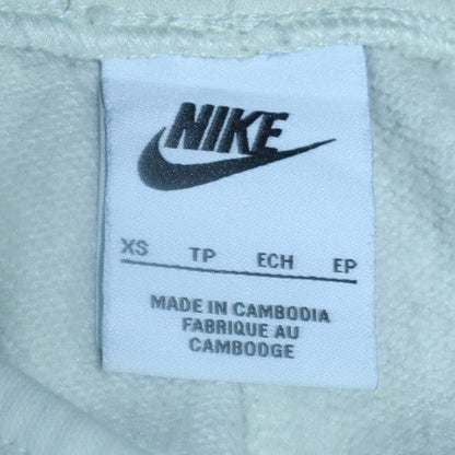 Nike Womens White XS Jogger Sweatpants Elastic Waist Drawstring