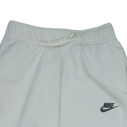 Nike Womens White XS Jogger Sweatpants Elastic Waist Drawstring