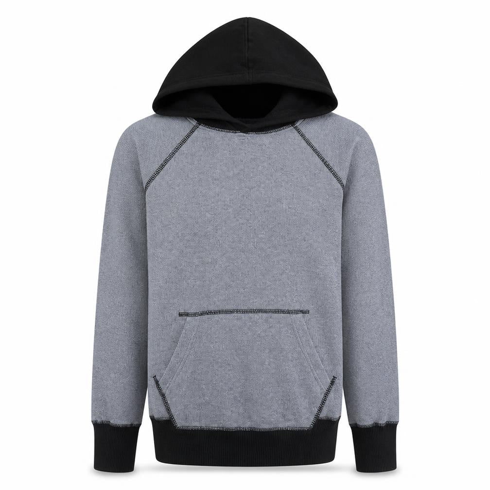 Levi's Men's Grey Pullover Hoodie M Classic Fleece Logo Sweatshirt