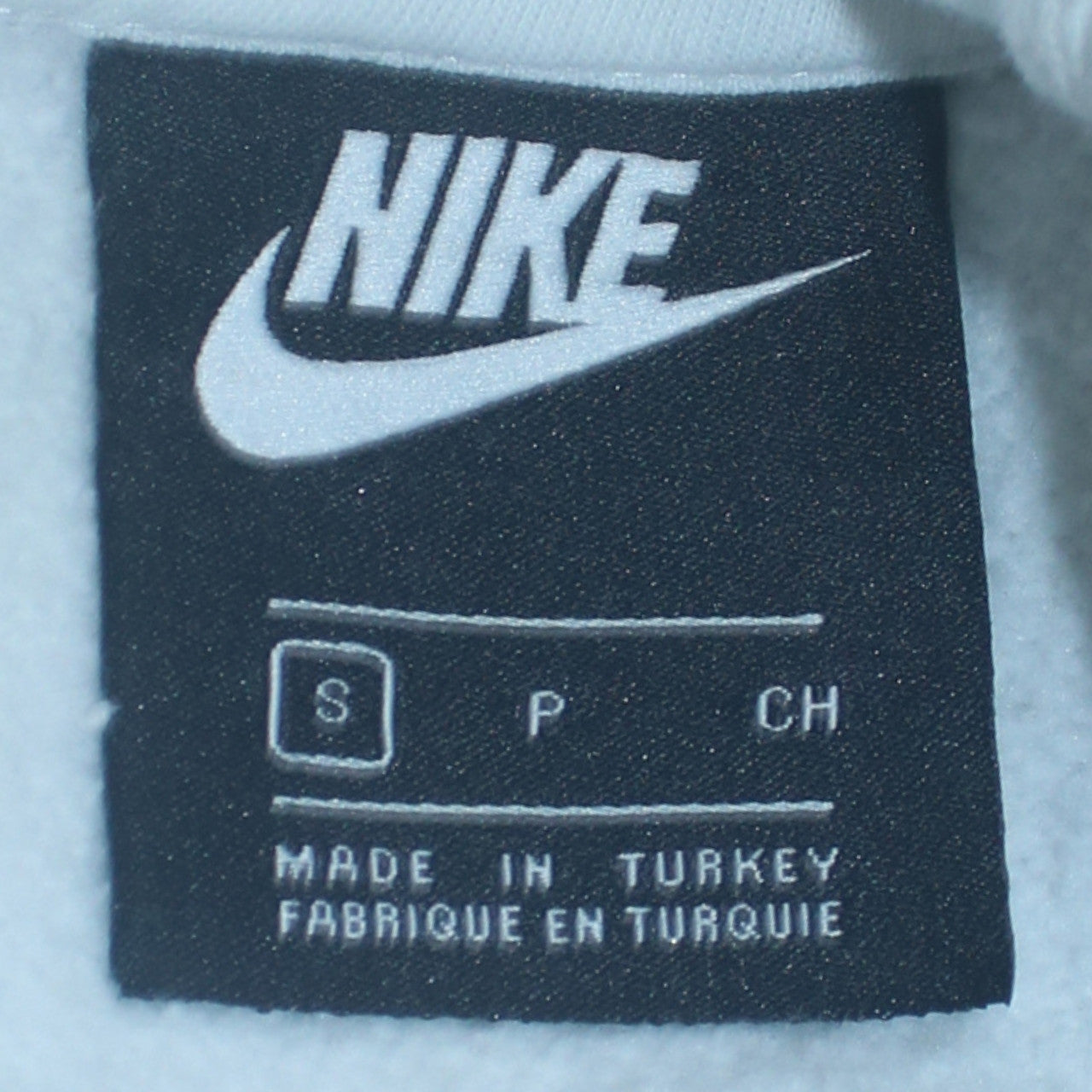 Nike Men White Pullover Hoodie Small Logo Sportswear