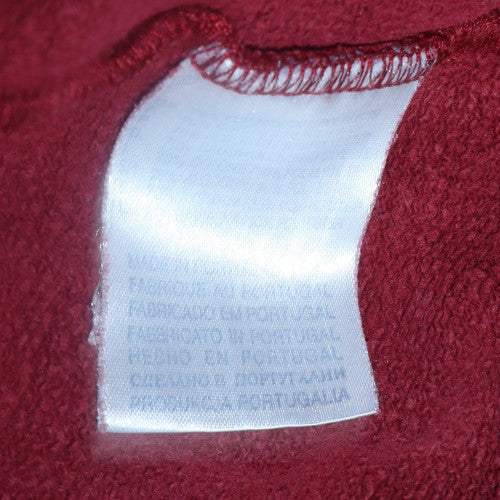 Reebok Men's Red Crew Neck Pullover Sweatshirt L Sports Fleece