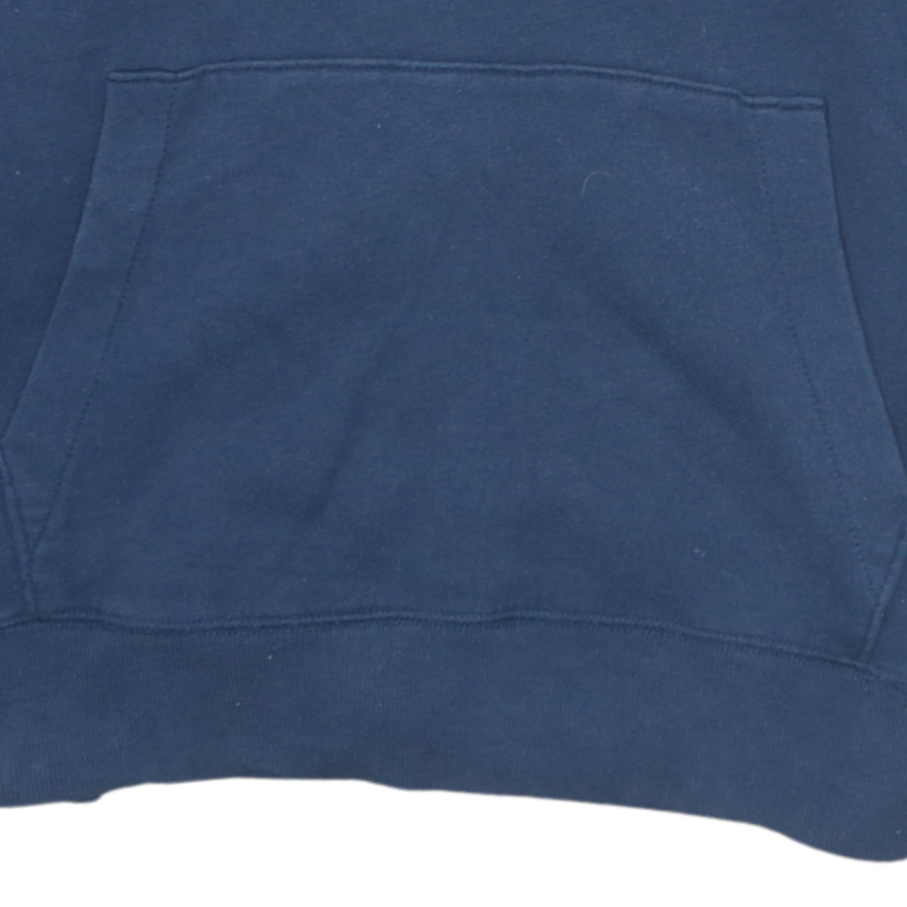 Hollister Men Blue Pullover Hoodie Fleece Medium Logo Print