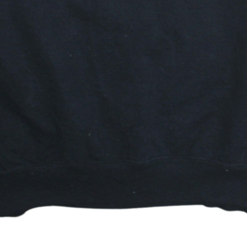 Gildan Women's Black Medium Pullover Sweatshirt Highland Cow Print