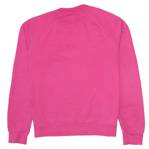 Nike Womens Pink Crew Neck Pullover Sweatshirt Size M