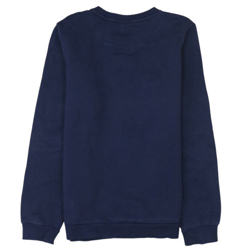 Puma Boys Blue Logo Pullover Fleece Sweatshirt 14-15 Years