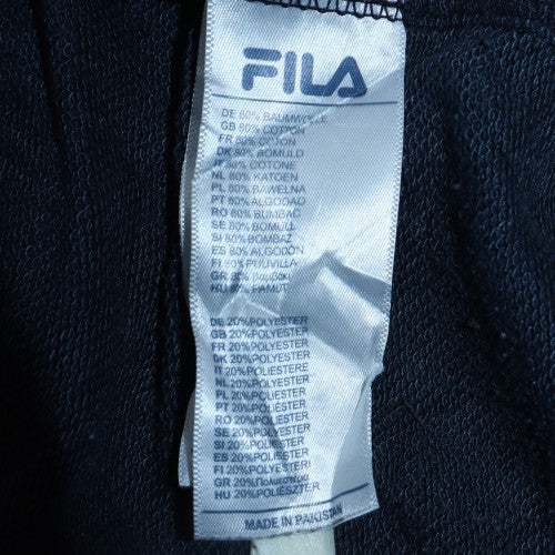 Fila Boys Blue Pullover Hoodie Size 152 Logo Hooded Sweatshirt