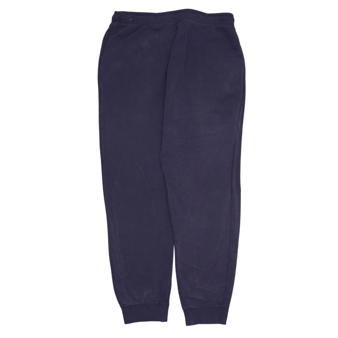 Nike Women's Blue Jogger Sweatpants M Fleece Tapered Athletic Trousers
