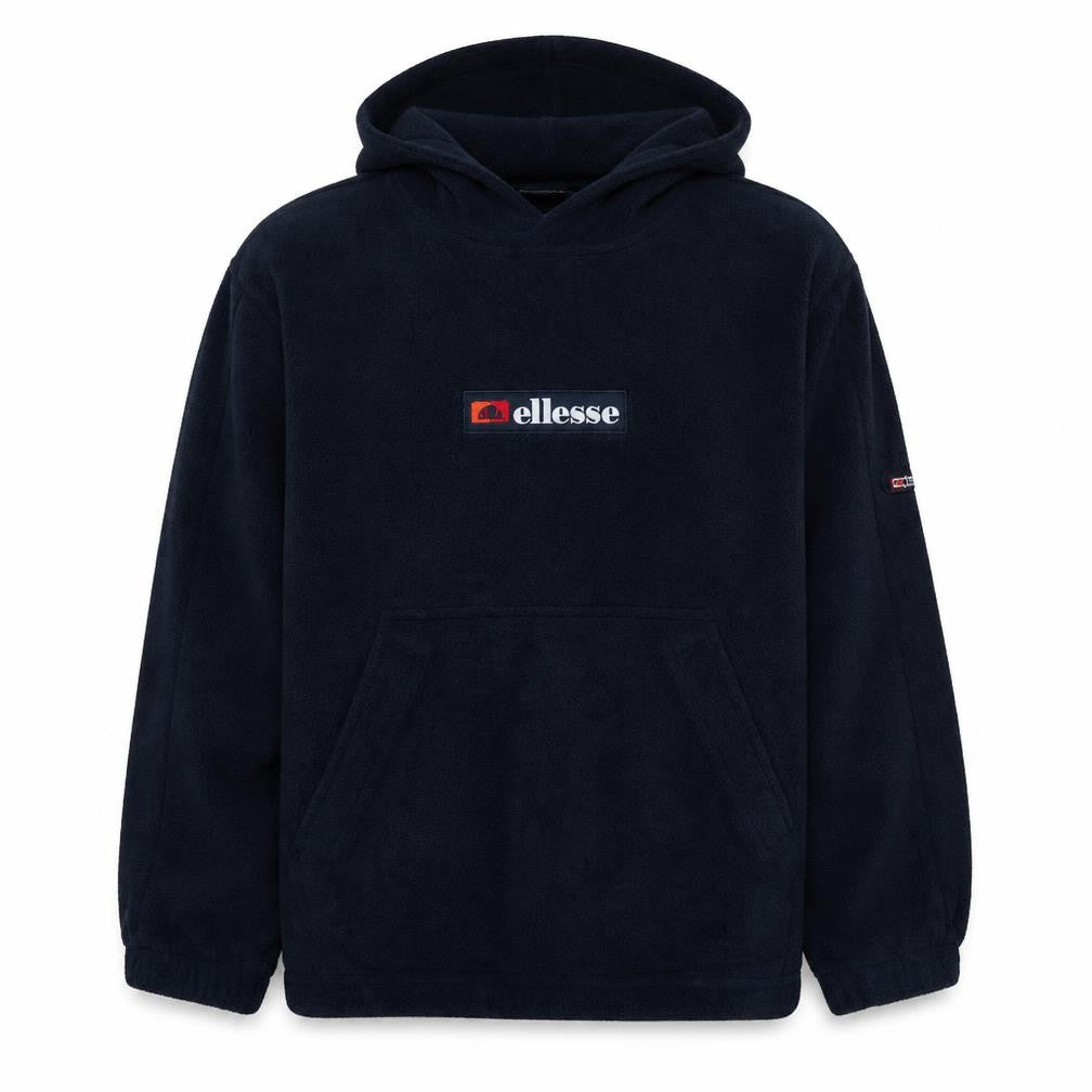 Ellesse Girls Black Fleece Pullover Hoodie Size 14 Years Hooded Sweatshirt