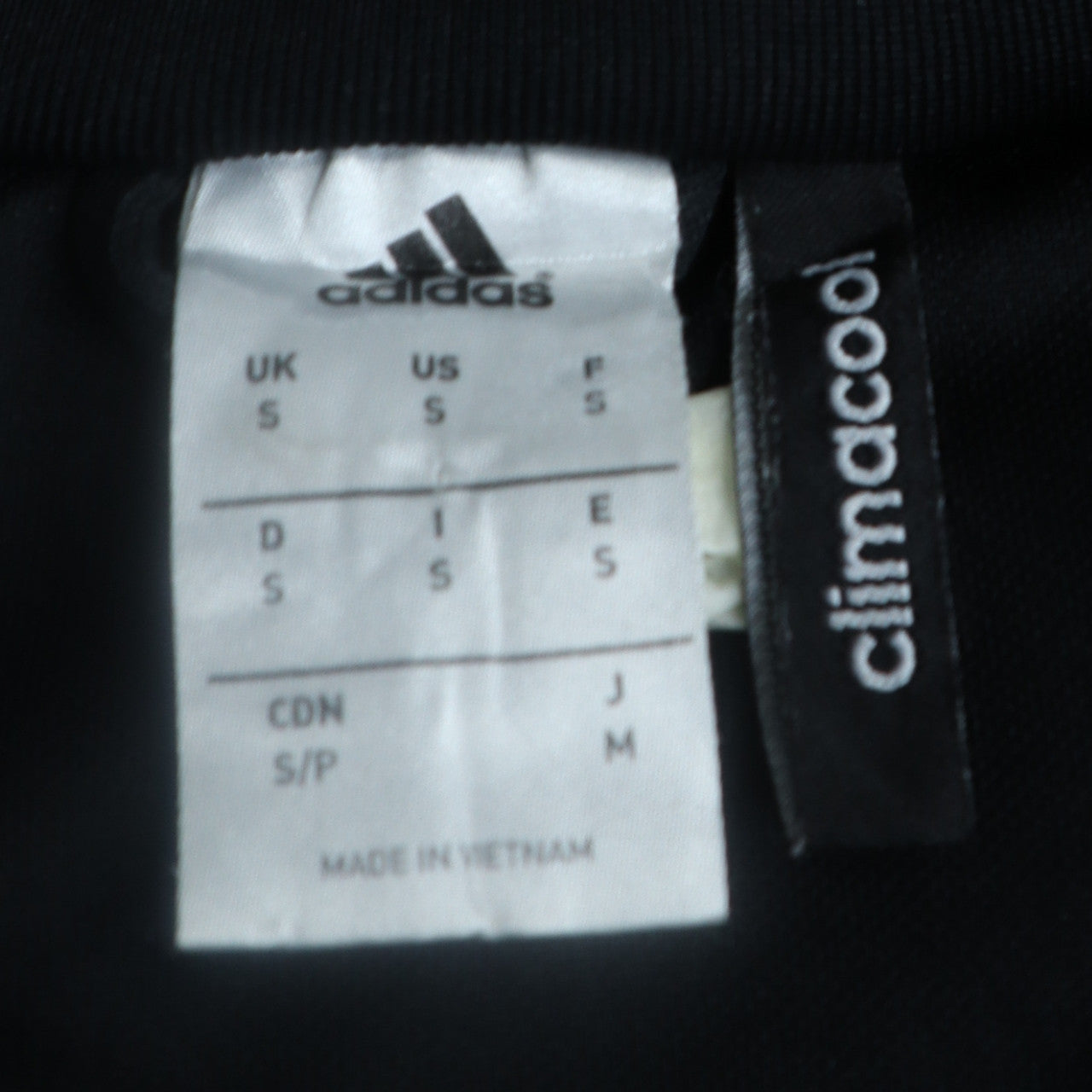 Adidas Men’s Black ClimaCool 1/2 Zip Sports Sweatshirt Size S