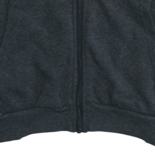 Lee Cooper Men's Black XL Full Zip Fleece Hoodie