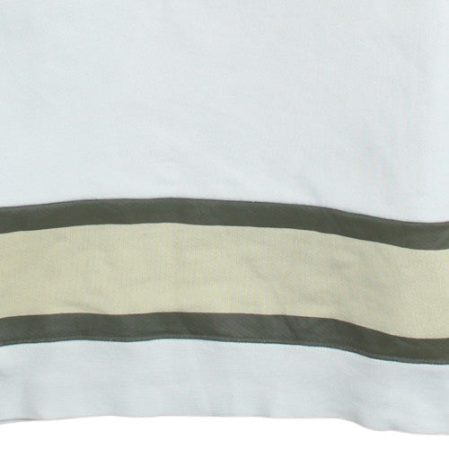 Champion Women Beige & White Pullover Sweatshirt Size L Crew Neck