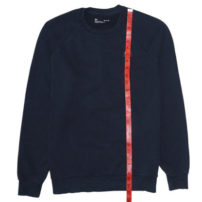 Under Armour Men's Black Small Basic Crew Sweatshirt Fleece Pullover