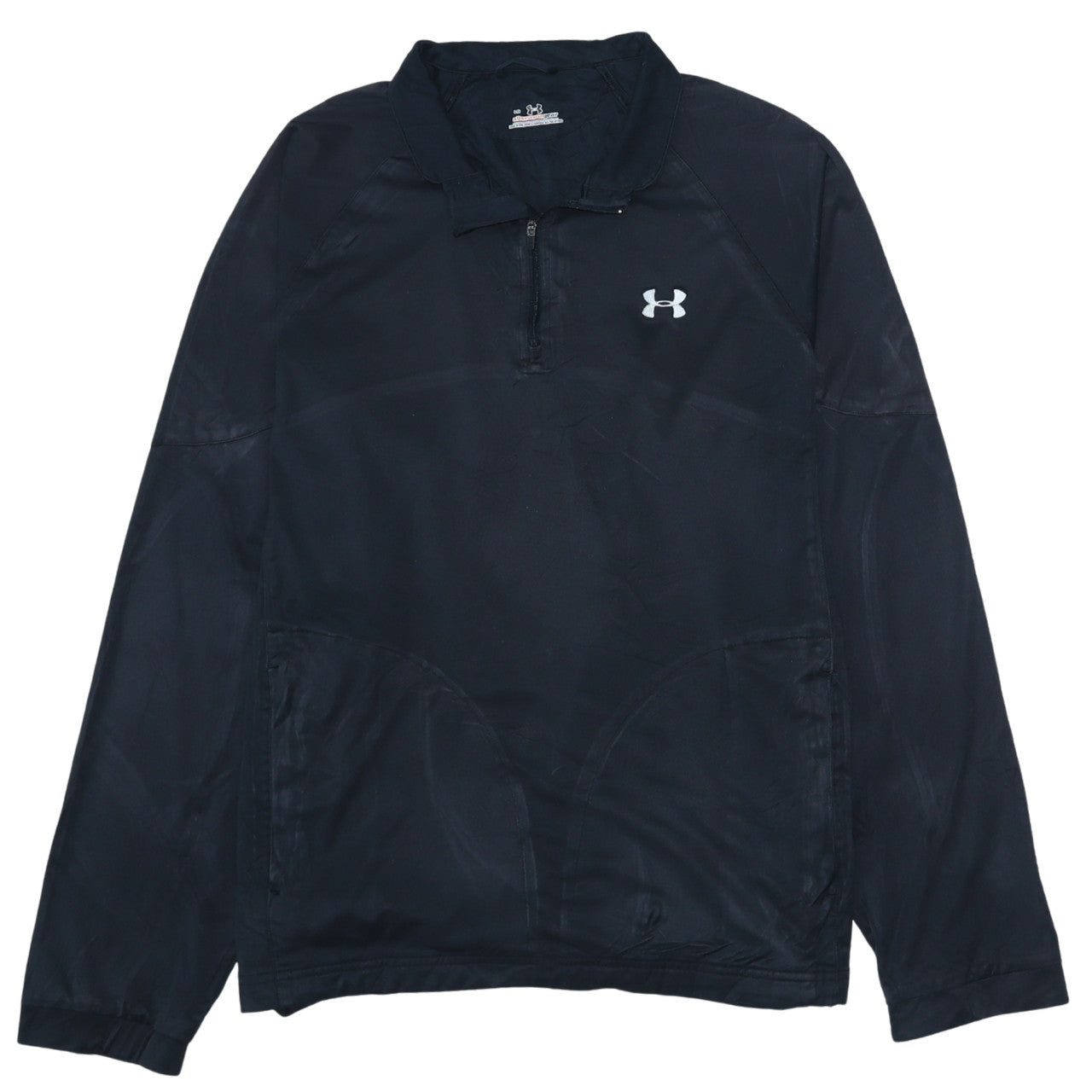 Under Armour Men's Black L 1/4 Zip Athletic Sweatshirt