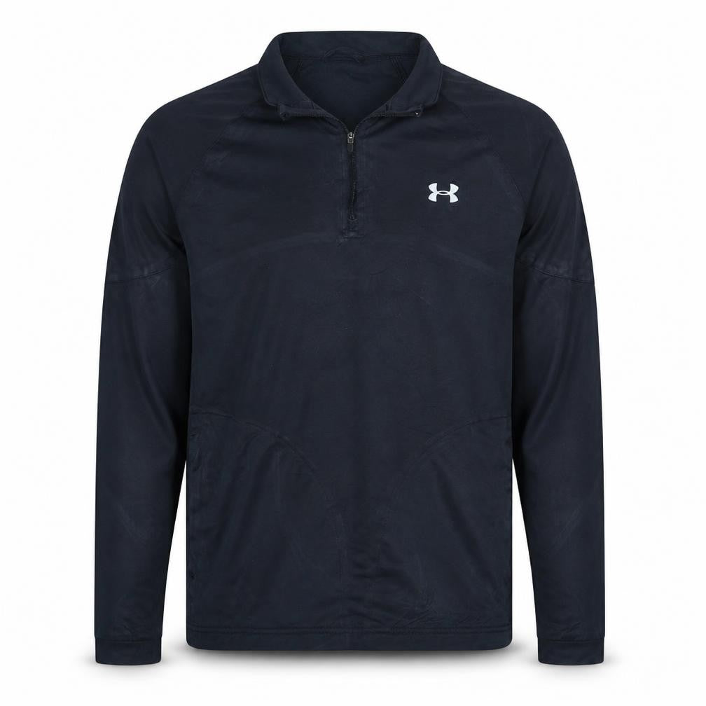 Under Armour Men's Black L 1/4 Zip Athletic Sweatshirt