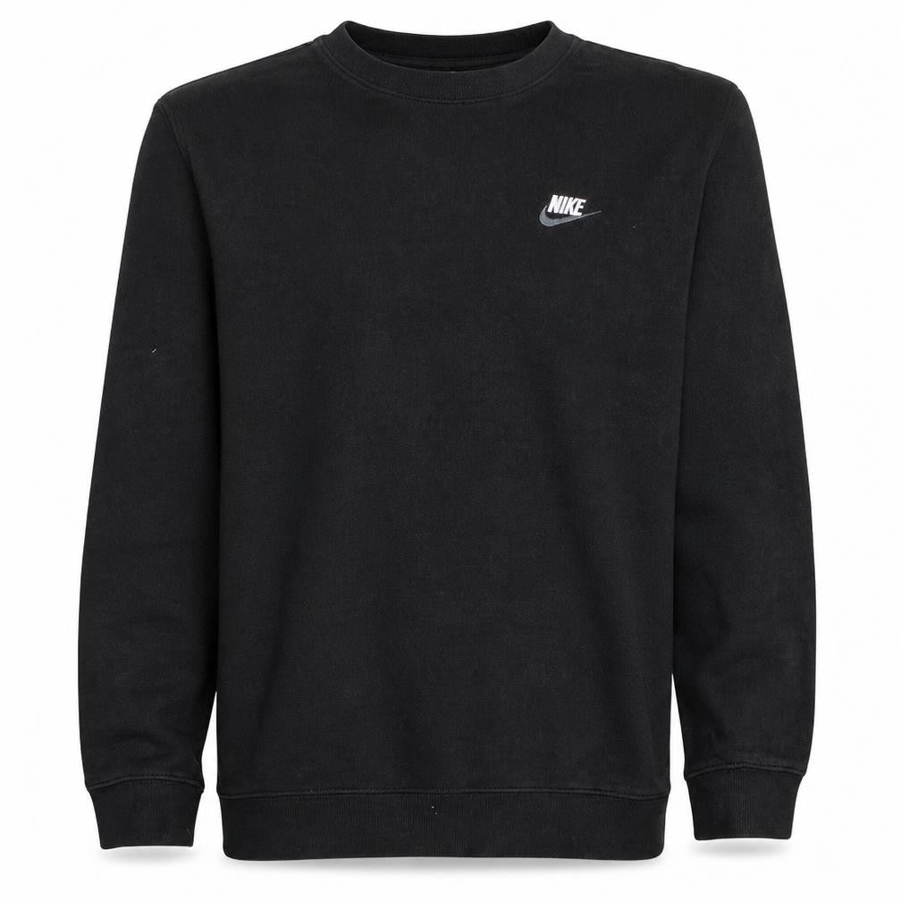 Nike Men's Black XS Crew Neck Pullover Fleece Sweatshirt