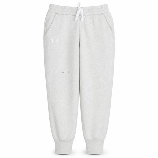 Under Armour Womens Beige M Jogger Sweatpants Elastic Waist Activewear