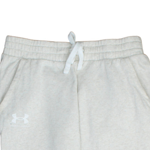 Under Armour Womens Beige M Jogger Sweatpants Elastic Waist Activewear