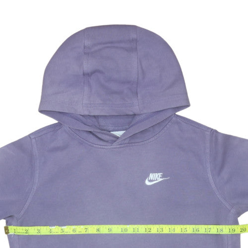 Nike Girls Purple XL Pullover Fleece Hoodie Sweatshirt