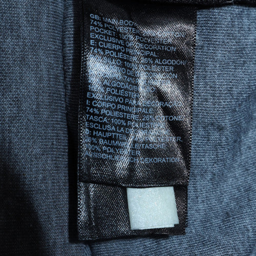 The North Face Boys Black Grey Full Zip Hoodie Size L Colourblock