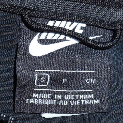 Nike Men's Black Full Zip Hoodie Size S Regular Fit