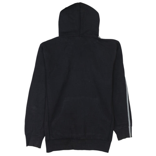 Puma Men's Black Pullover Hoodie L Regular Fit Fleece Sweatshirt