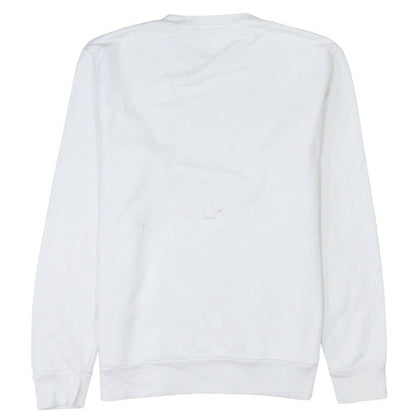 Levi's Men's White Graphic Logo Pullover Sweatshirt Size M