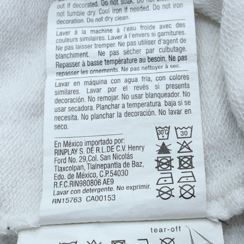 Champion Girls White Pastel Logo Crew Neck Sweatshirt 15-16 Years