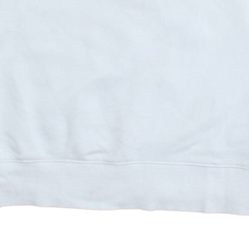 Champion Girls White Pastel Logo Crew Neck Sweatshirt 15-16 Years