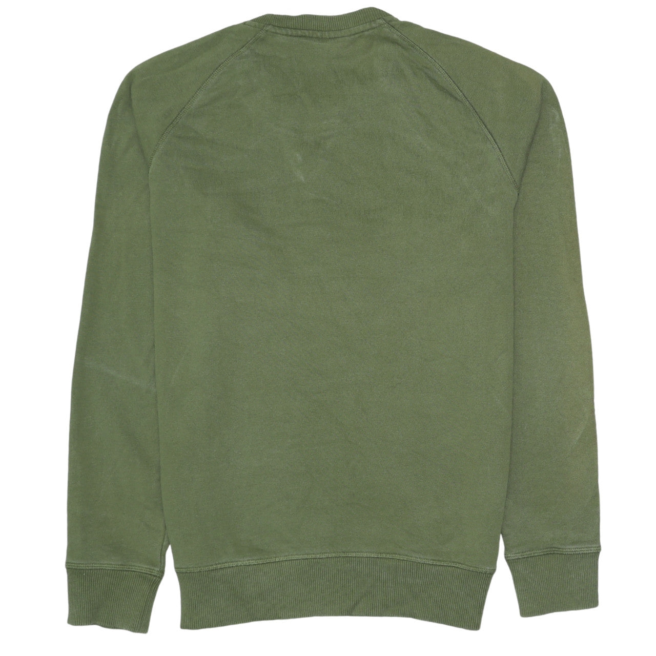 Timberland Men's Green Crew Neck Cotton Sweatshirt Size S
