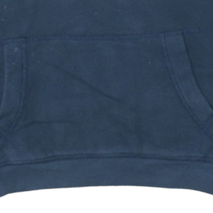 Additional view of Levi's boys’ blue pullover hoodie 4 years fleece graphic logo sweatshirt
