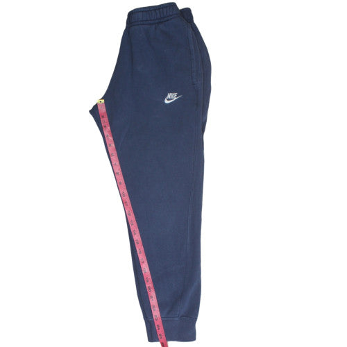 Nike Men's Blue Jogger Sweatpants Small Regular Fit Fleece