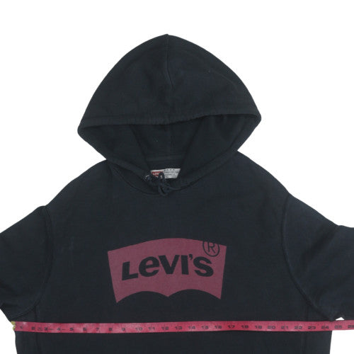 Levi's Men's Black XL Pullover Hoodie Classic Logo Fleece